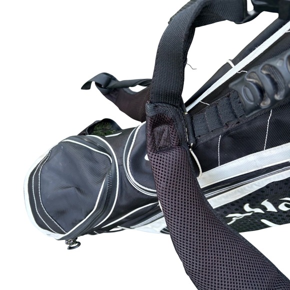 Callaway XTT Xtreme Golf Stand Bag Black White Lightweight Dual Strap Carry Golf - Picture 3 of 16